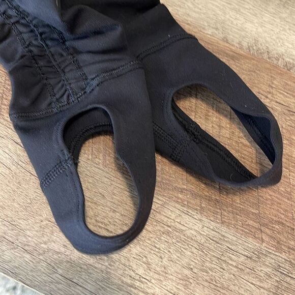 Lululemon Wonder Under Stirrup High Rise Full Length Ruched Leggings Black‎ Size - Picture 6 of 9